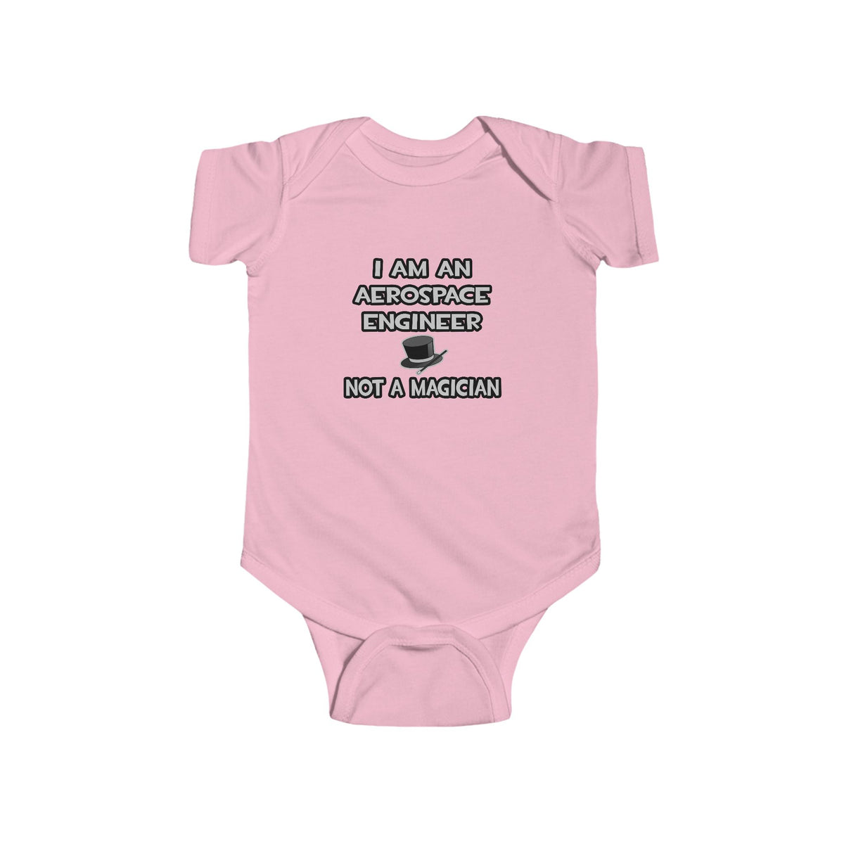 Aerospace Engineer ... Not A Magician - Infant Fine Jersey Bodysuit
