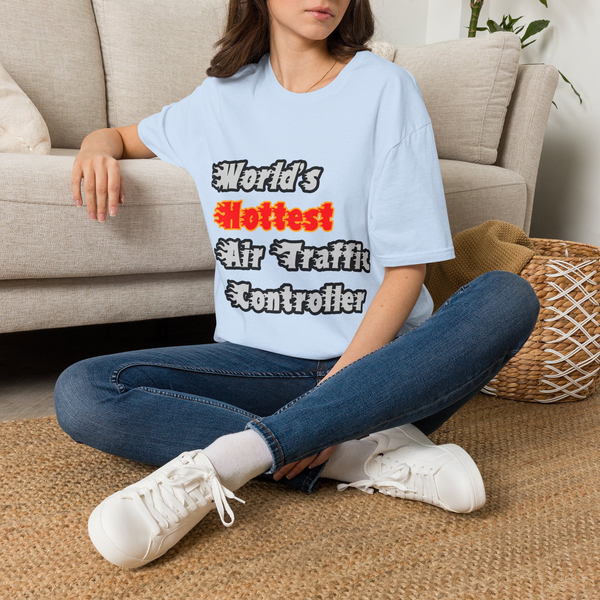 World's Hottest Air Traffic Controller - Unisex Softstyle T-Shirt