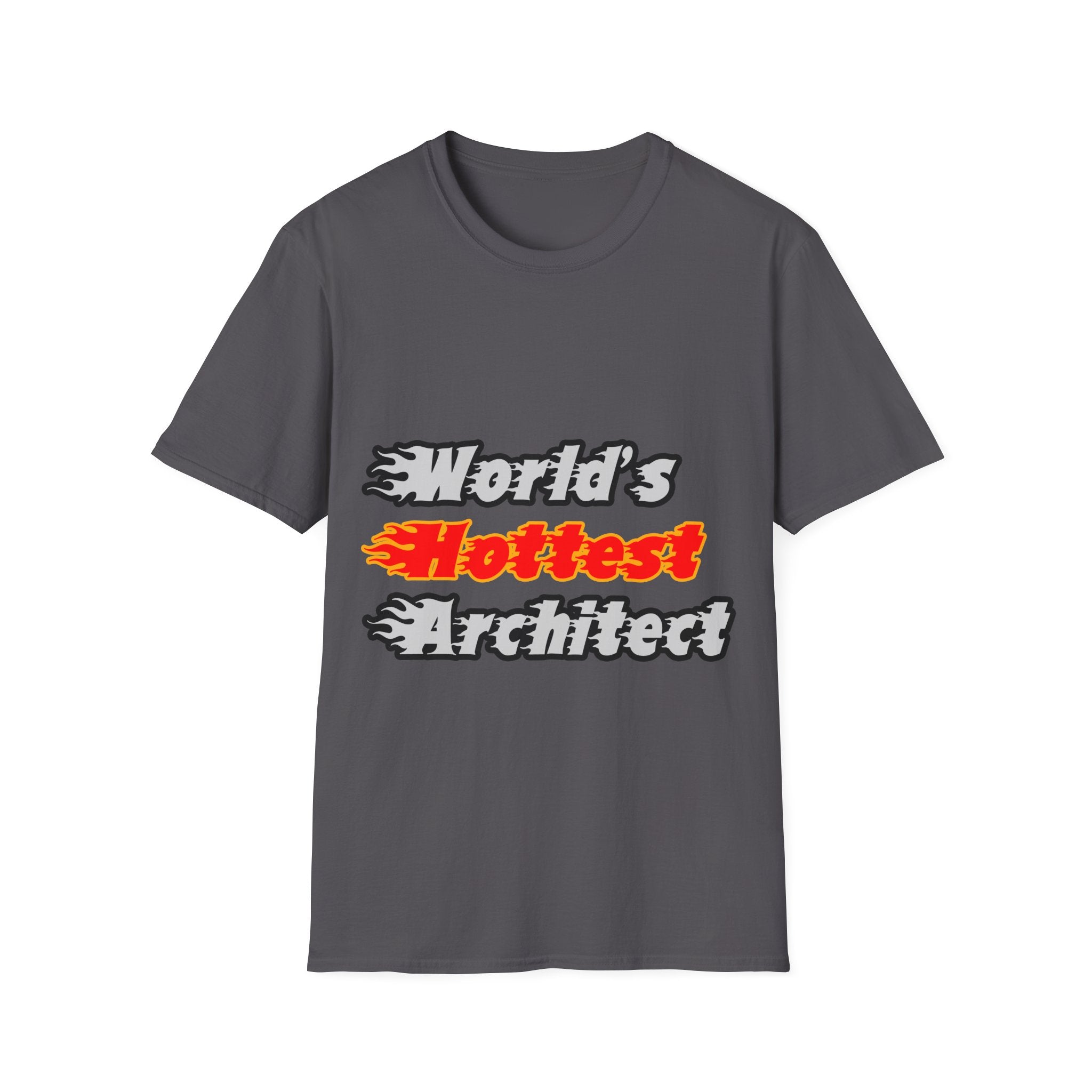 World's Hottest Architect - Unisex Softstyle T-Shirt