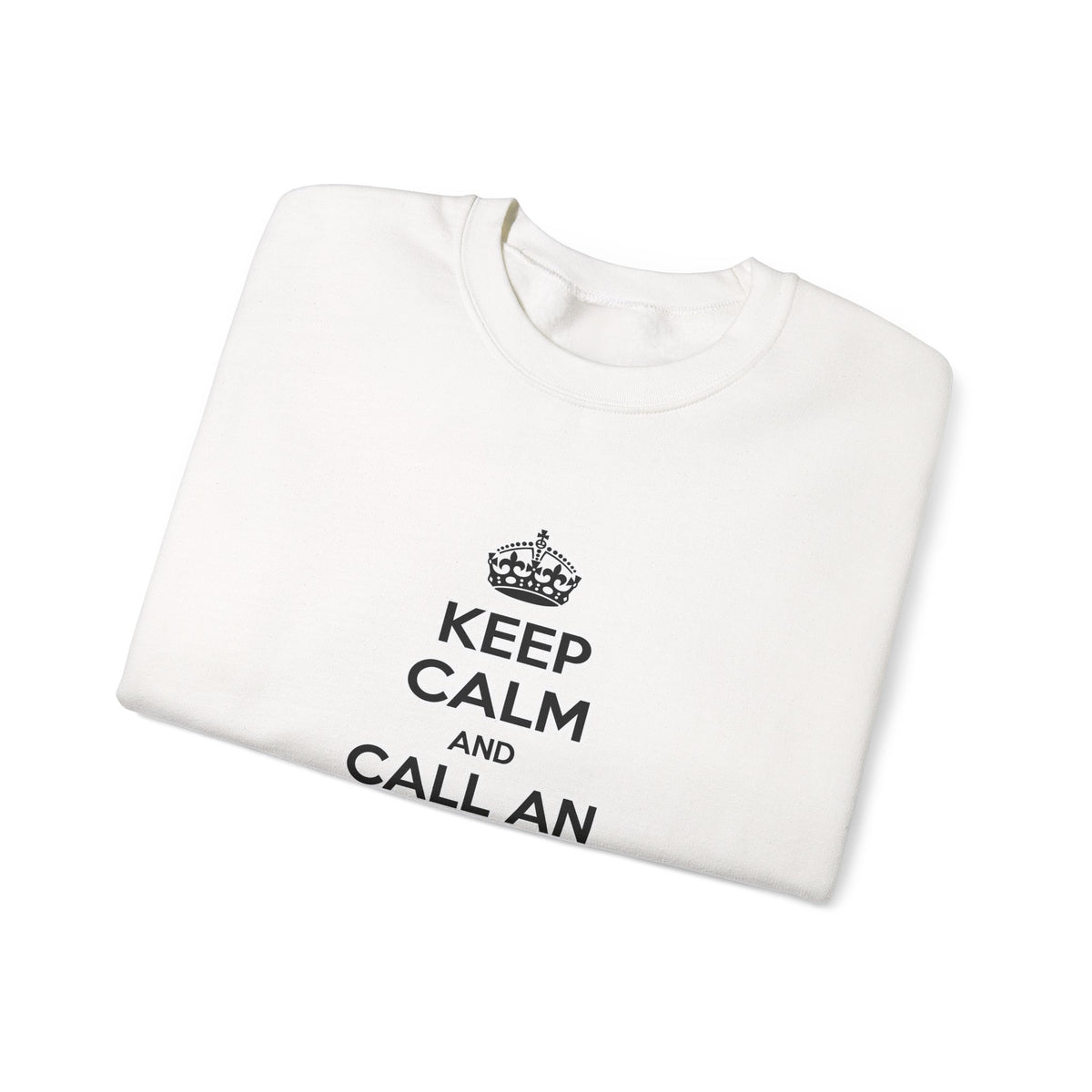 Keep Calm and Call an Oncology Nurse - Unisex Heavy Blend™ Crewneck Sweatshirt