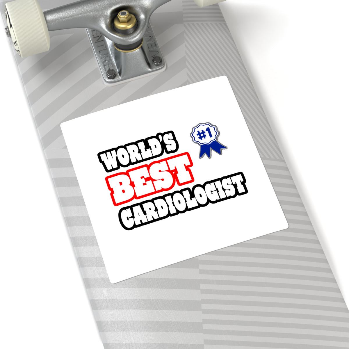 World's Best Cardiologist - Square Stickers