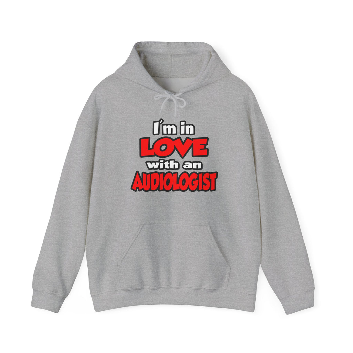I'm In Love With An Audiologist - Unisex Heavy Blend™ Hooded Sweatshirt