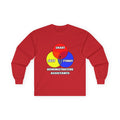 Venn Diagram .. Administrative Assistants - Unisex Ultra Cotton Long Sleeve Tee