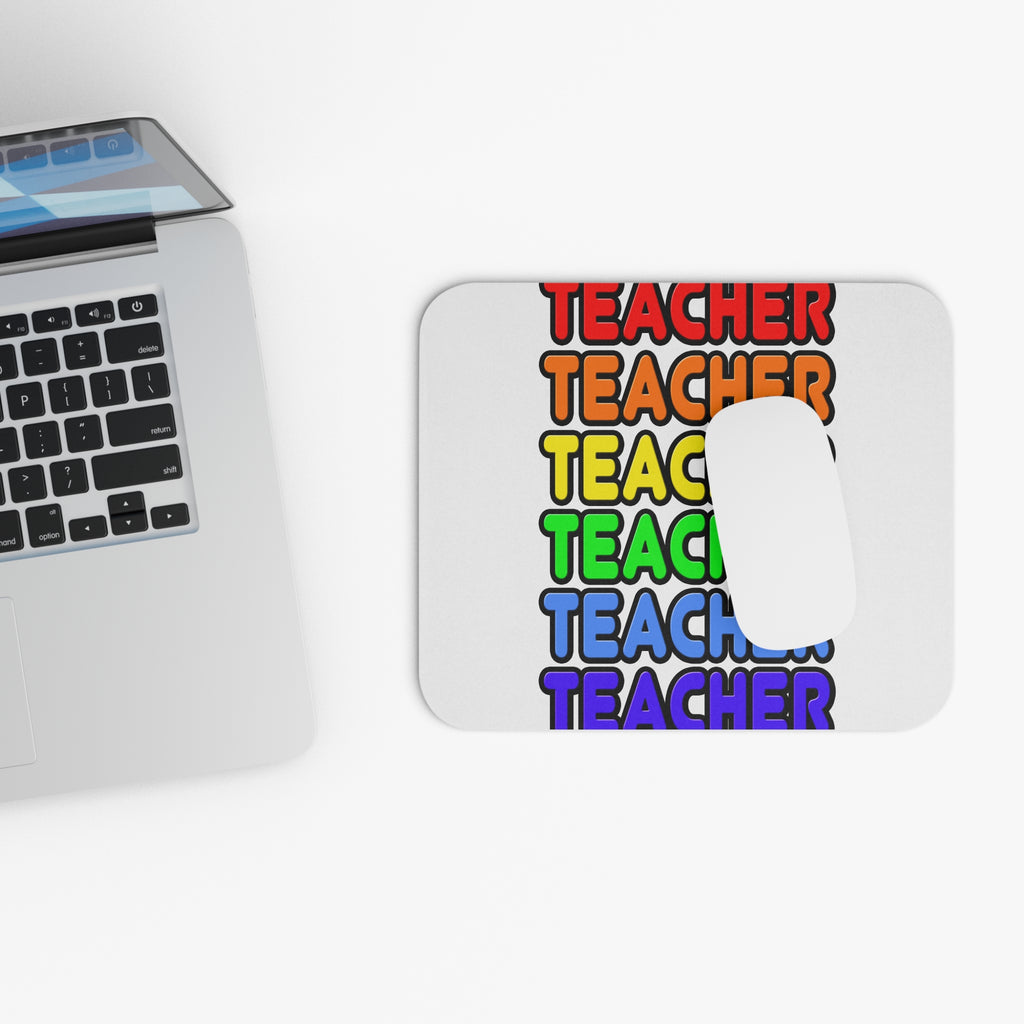 Rainbow Teacher - Mouse Pad (Rectangle)