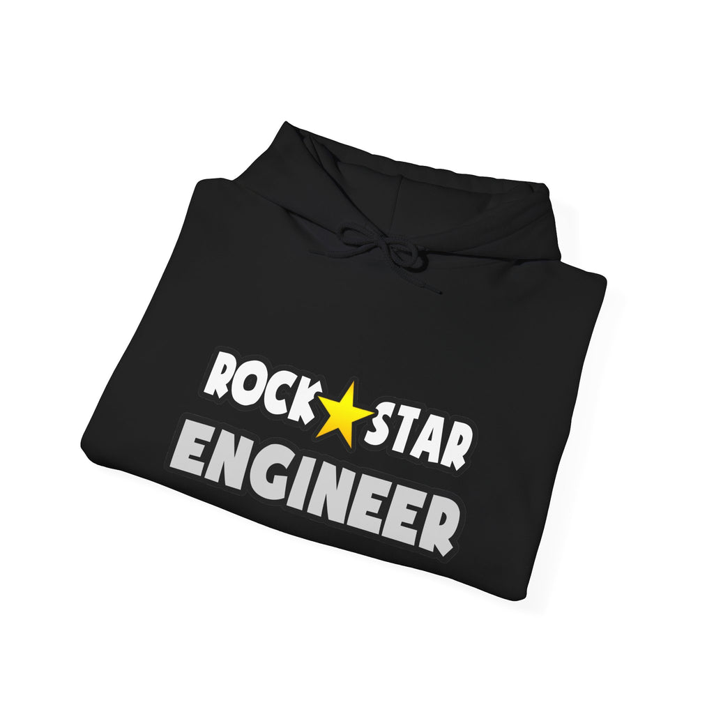 Rock Star Engineer (2) - Unisex Heavy Blend™ Hooded Sweatshirt