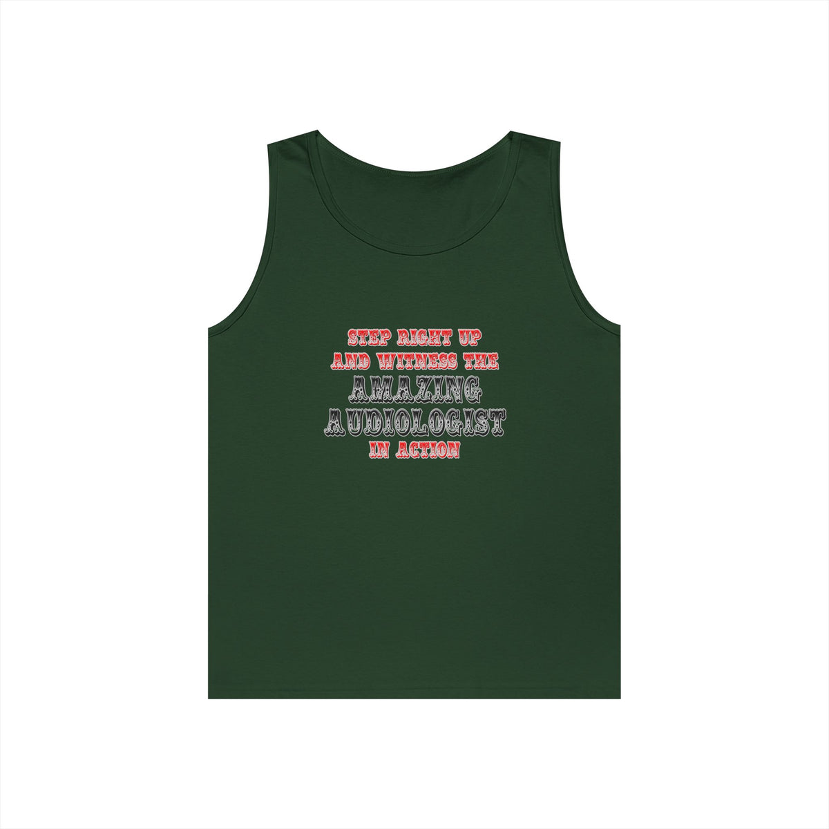 Amazing Audiologist In Action - Unisex Heavy Cotton Tank Top