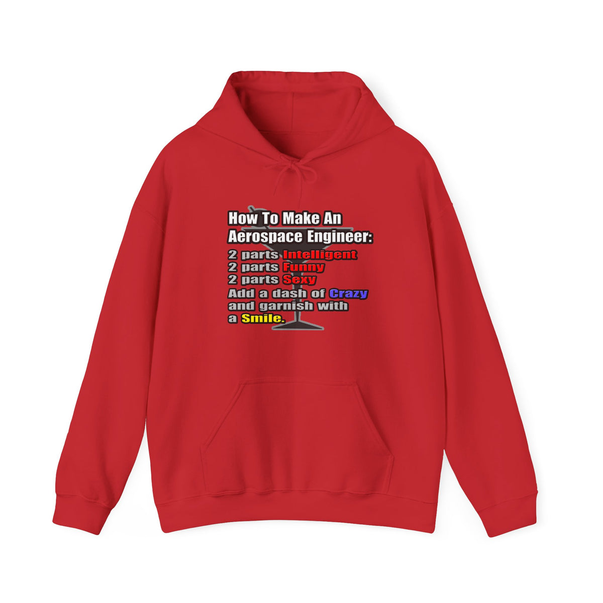 How To Make an Aerospace Engineer - Unisex Heavy Blend™ Hooded Sweatshirt
