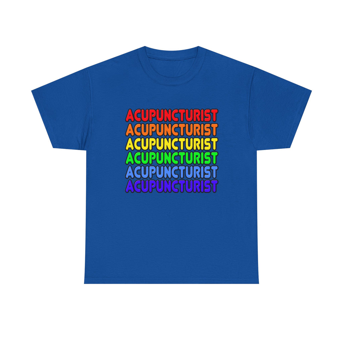 Rainbow Acupuncturist - Unisex Heavy Cotton Tee