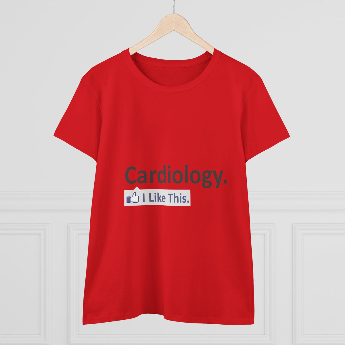 Cardiology...I Like This - Women's Midweight Cotton Tee