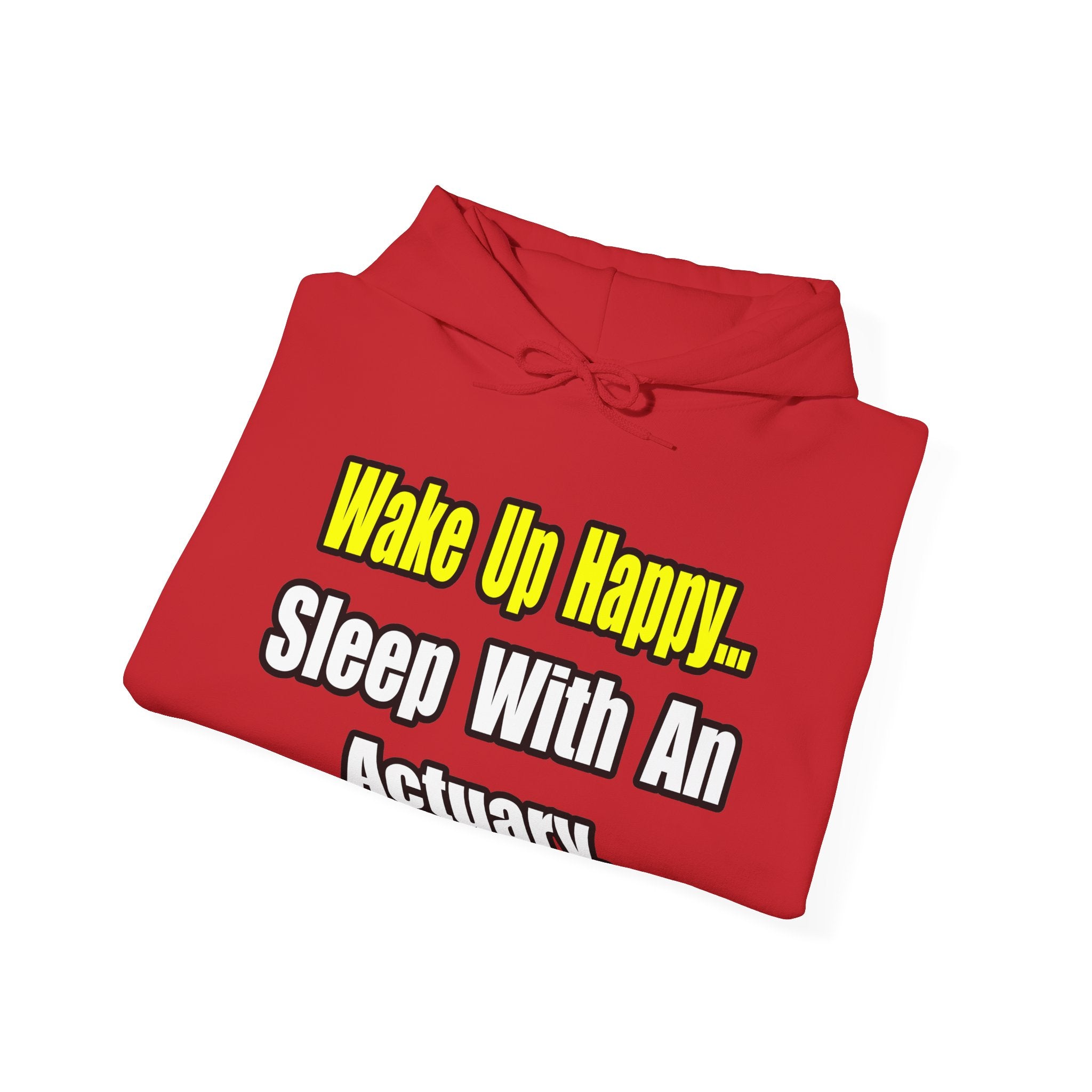 Sleep With an Actuary - Unisex Heavy Blend™ Hooded Sweatshirt