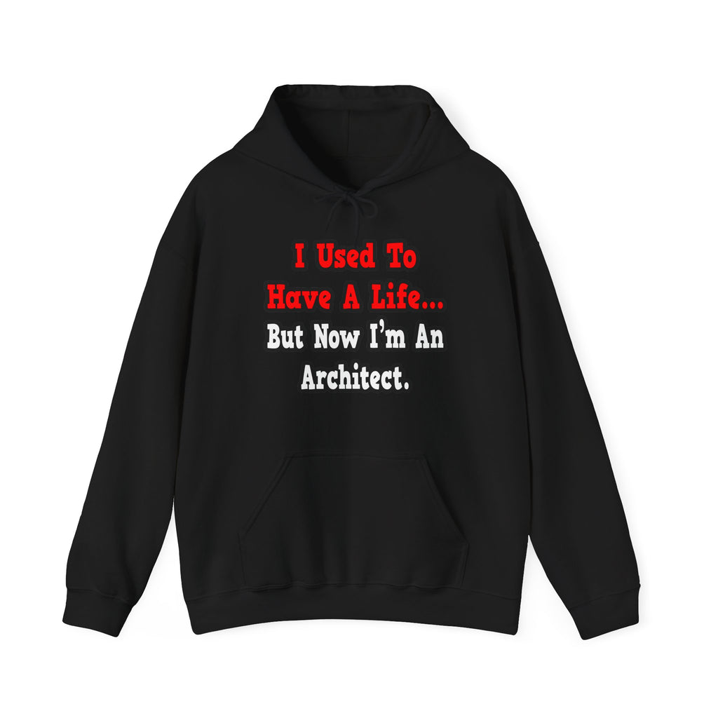 I Used to Have a Life...Architect - Unisex Heavy Blend™ Hooded Sweatshirt