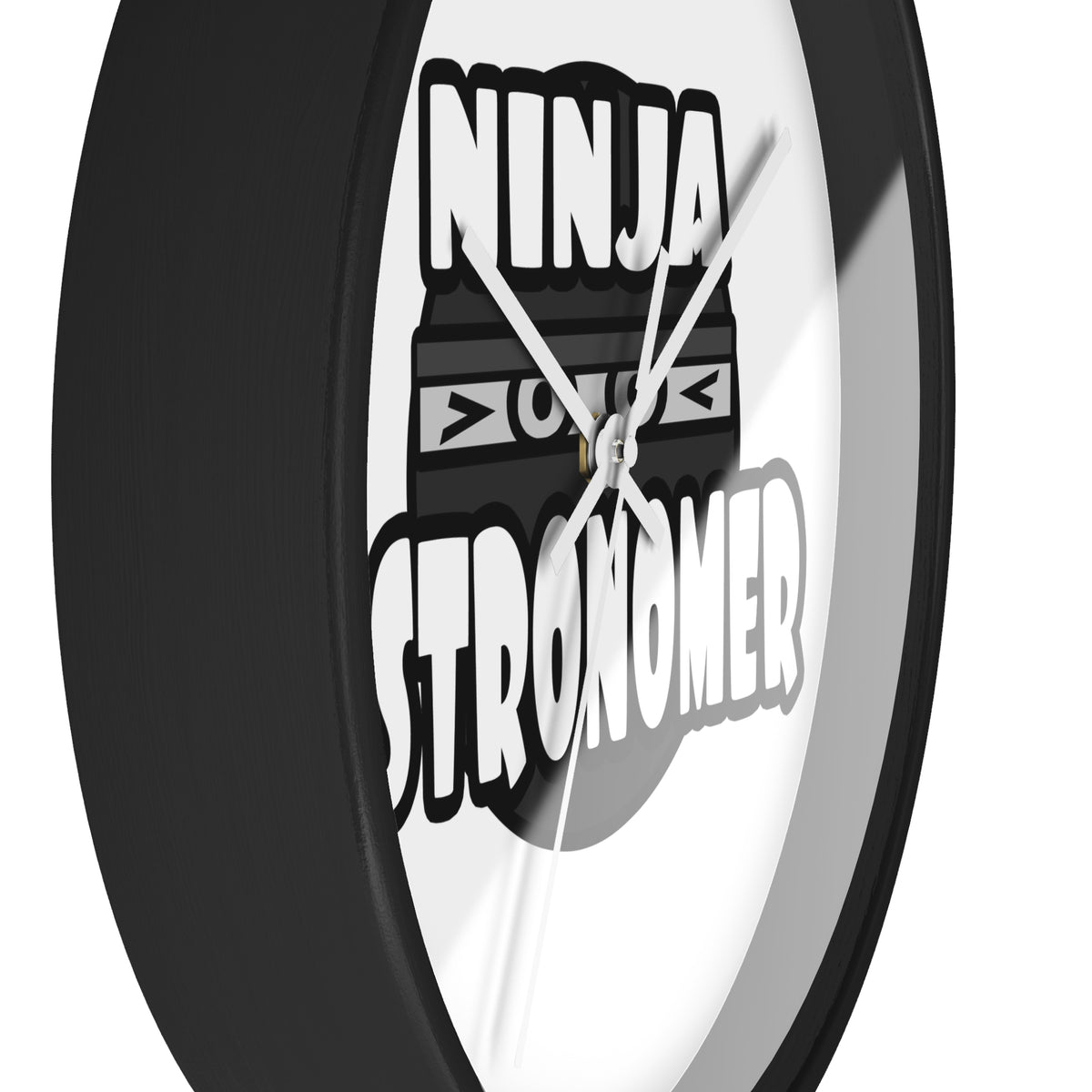 Ninja Astronomer - Wall Clock