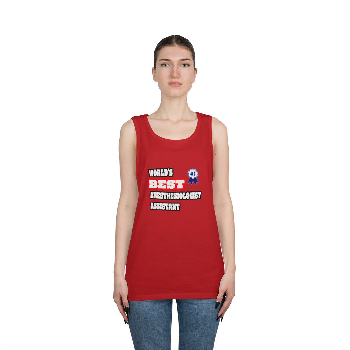 World's Best Anesthesiologist Assistant - Unisex Heavy Cotton Tank Top