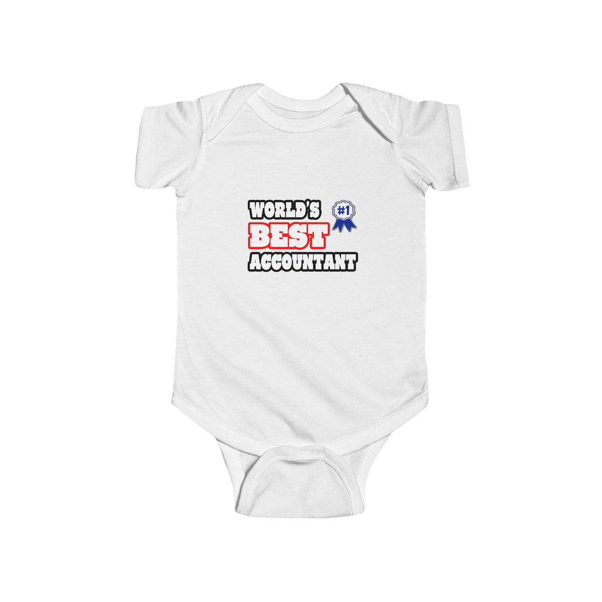 World's Best Accountant - Infant Fine Jersey Bodysuit