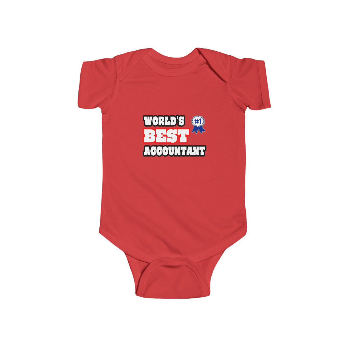 World's Best Accountant - Infant Fine Jersey Bodysuit