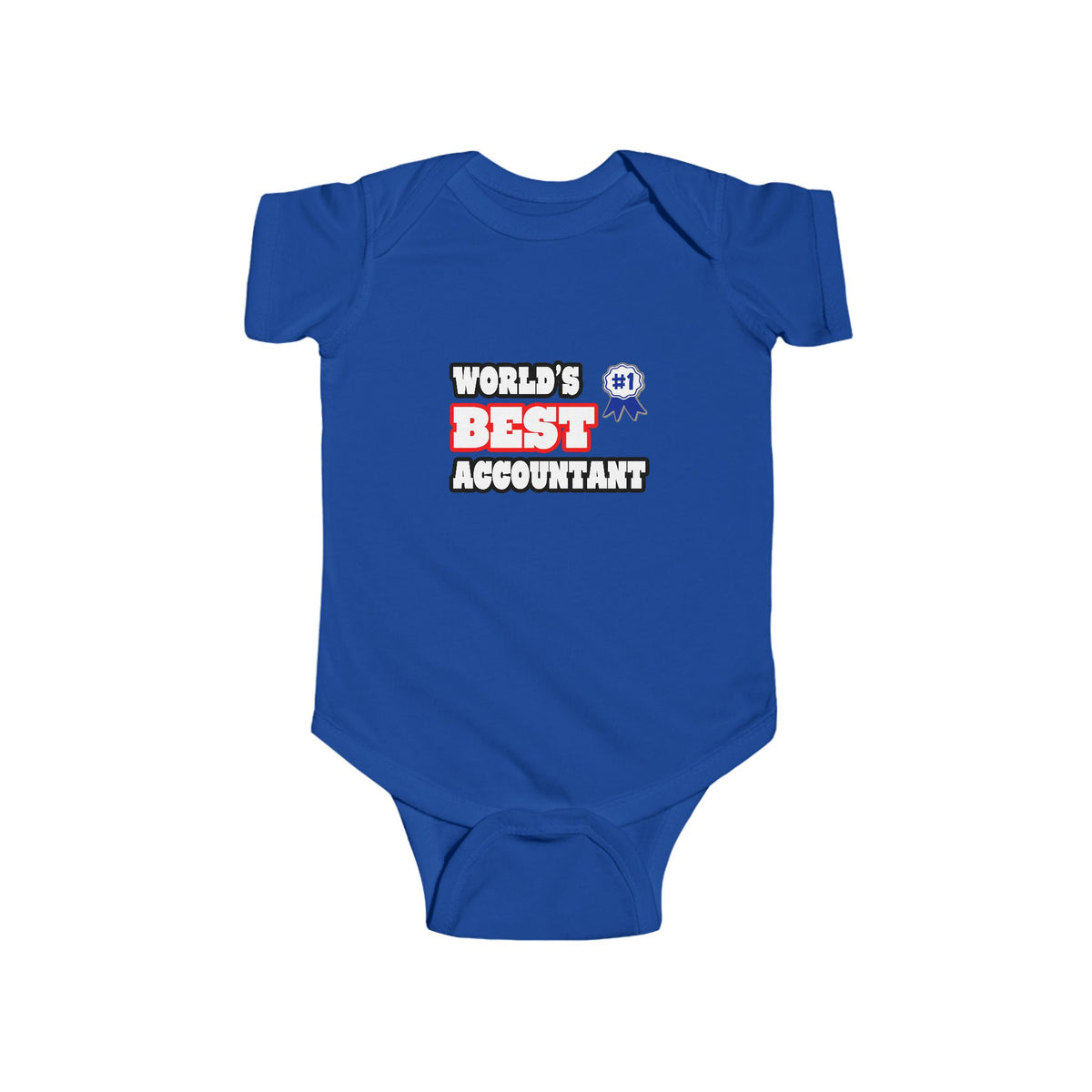 World's Best Accountant - Infant Fine Jersey Bodysuit