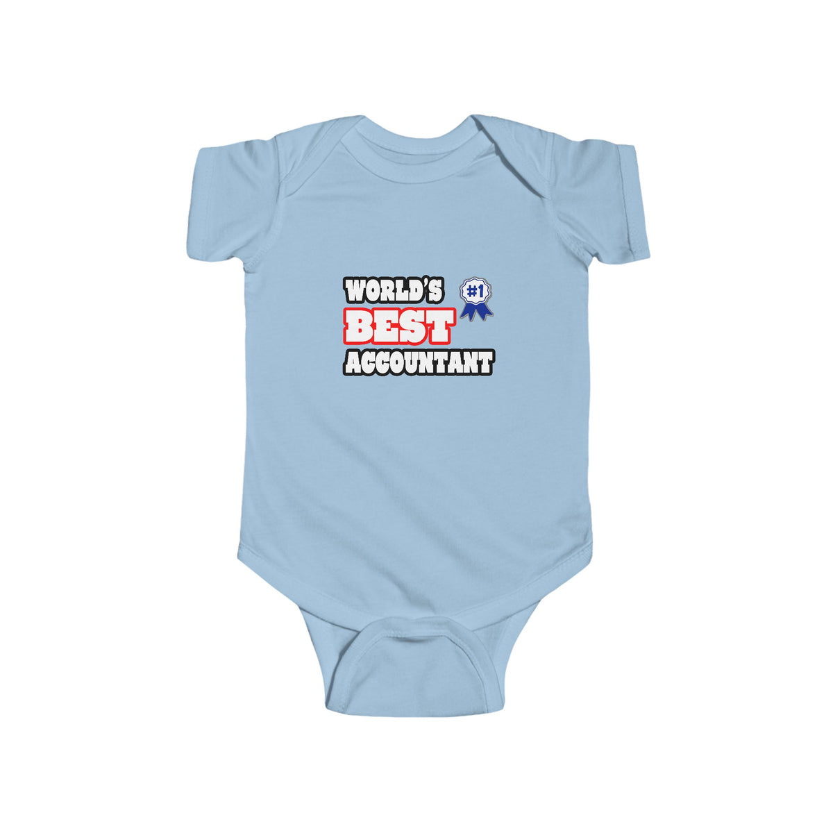World's Best Accountant - Infant Fine Jersey Bodysuit