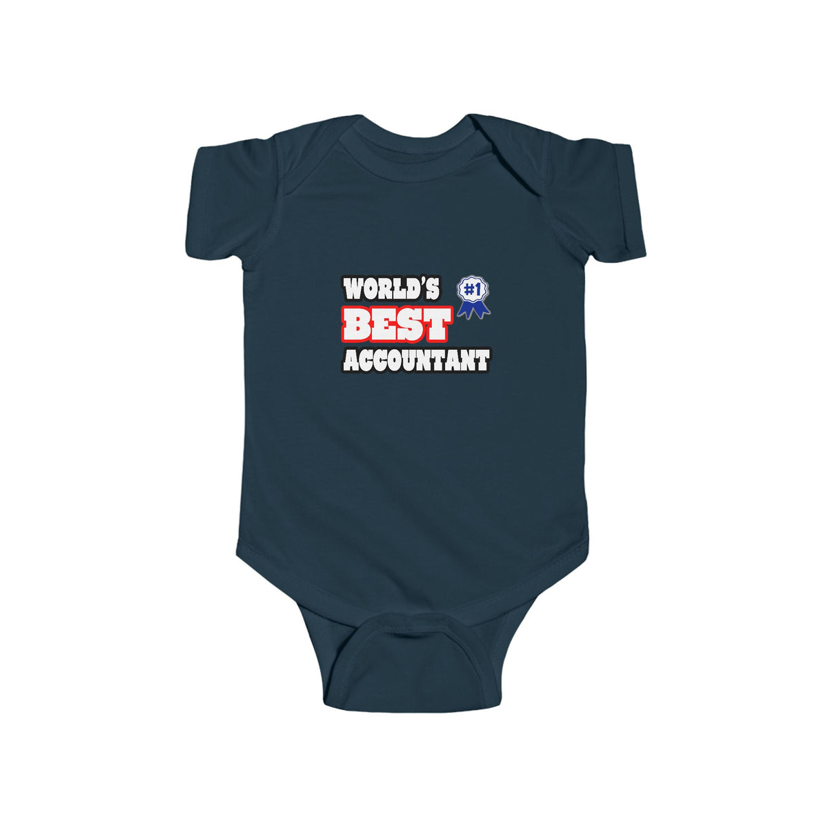 World's Best Accountant - Infant Fine Jersey Bodysuit