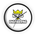 King of Engineering - Wall Clock