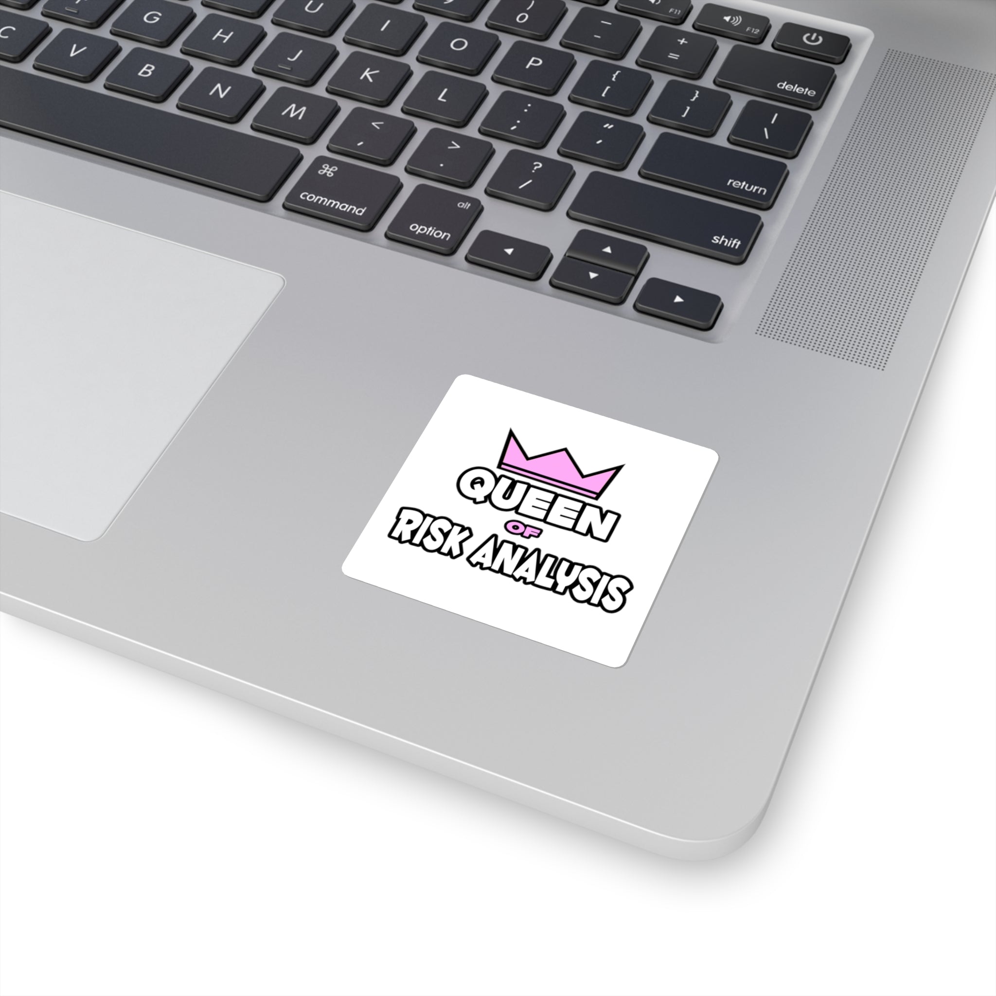 Queen of Risk Analysis - Square Stickers