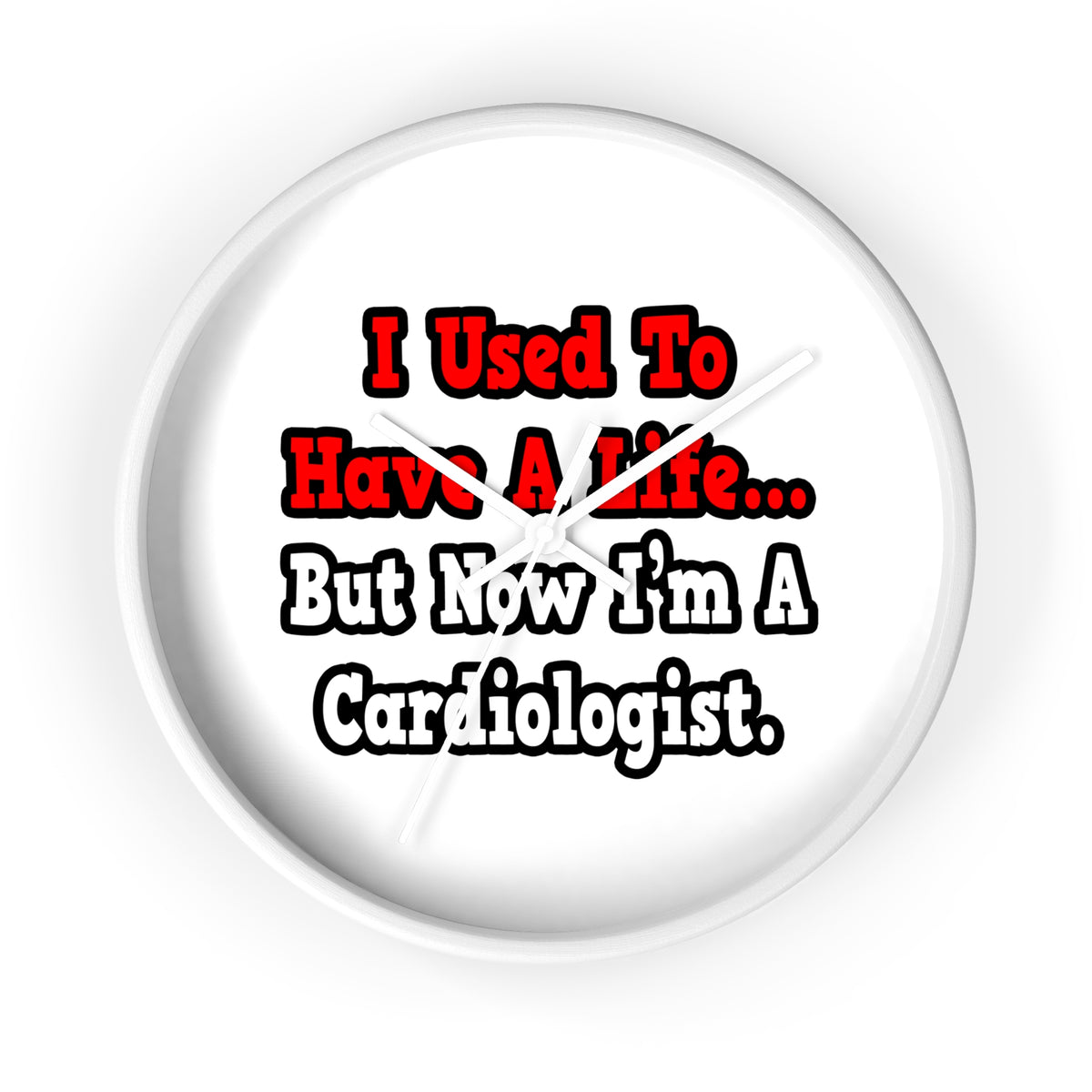I Used to Have a Life...Cardiologist - Wall Clock