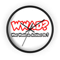 WWAD...What Would an Architect Do - Wall Clock