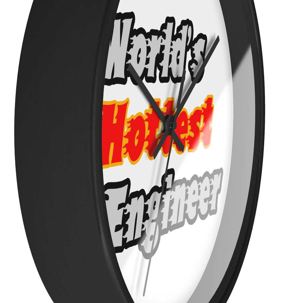 World's Hottest Engineer - Wall Clock