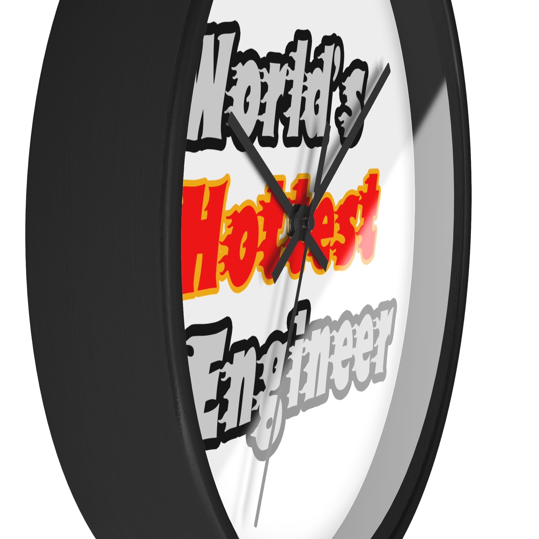 World's Hottest Engineer - Wall Clock