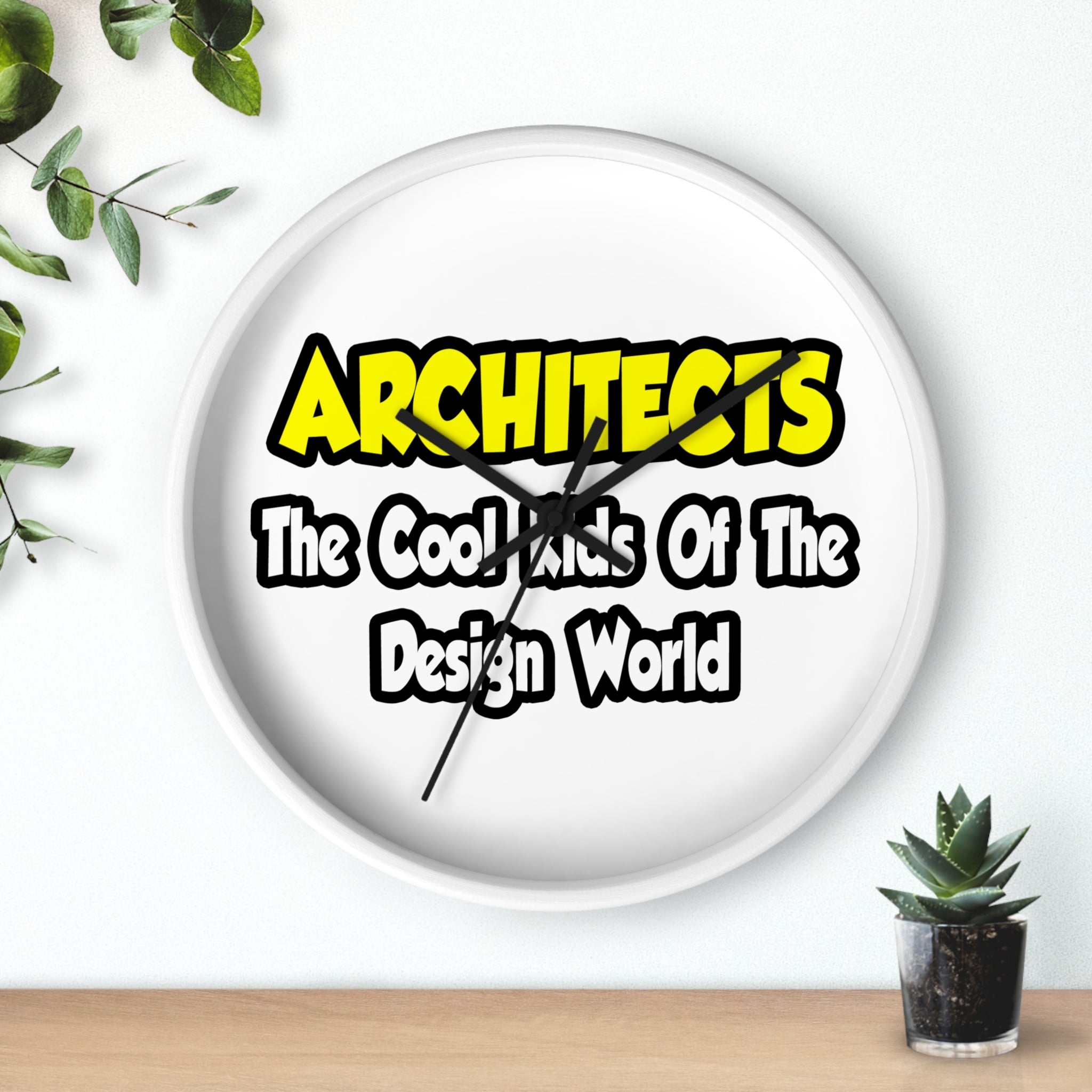 Architects...Cool Kids of Design World - Wall Clock
