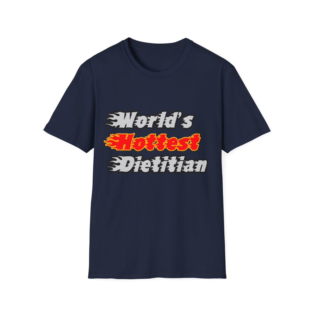 World's Hottest Dietitian - Unisex Softstyle T-Shirt