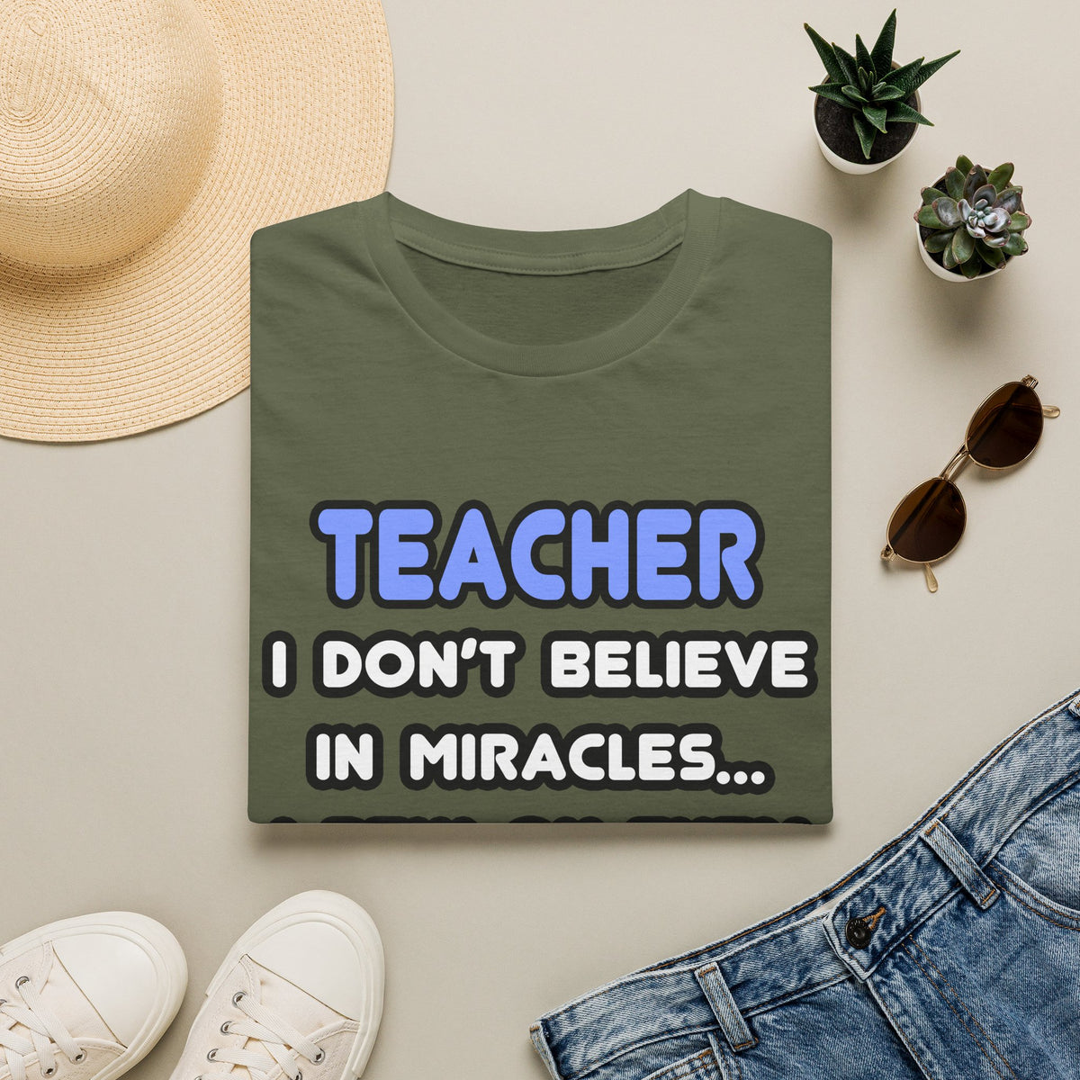 Miracles and Teachers - Unisex Softstyle T-Shirt