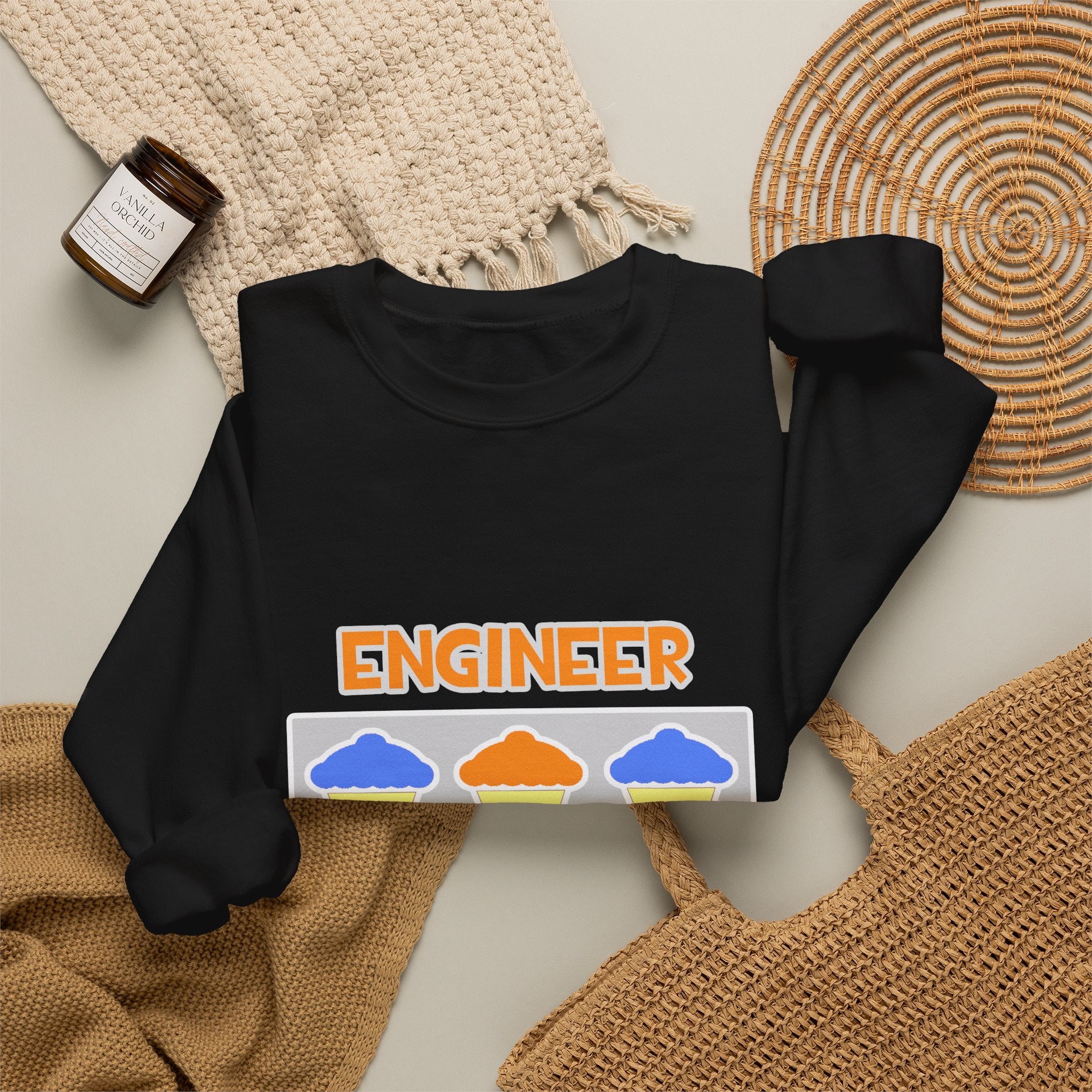 Engineer ... Will Work For Cupcakes - Unisex Heavy Blend™ Crewneck Sweatshirt