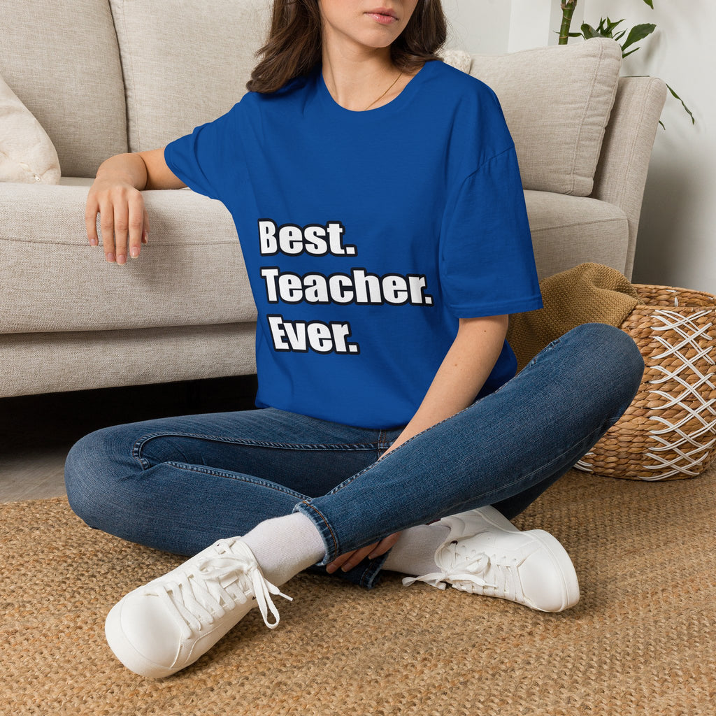 best teacher ever - Unisex Softstyle T-Shirt