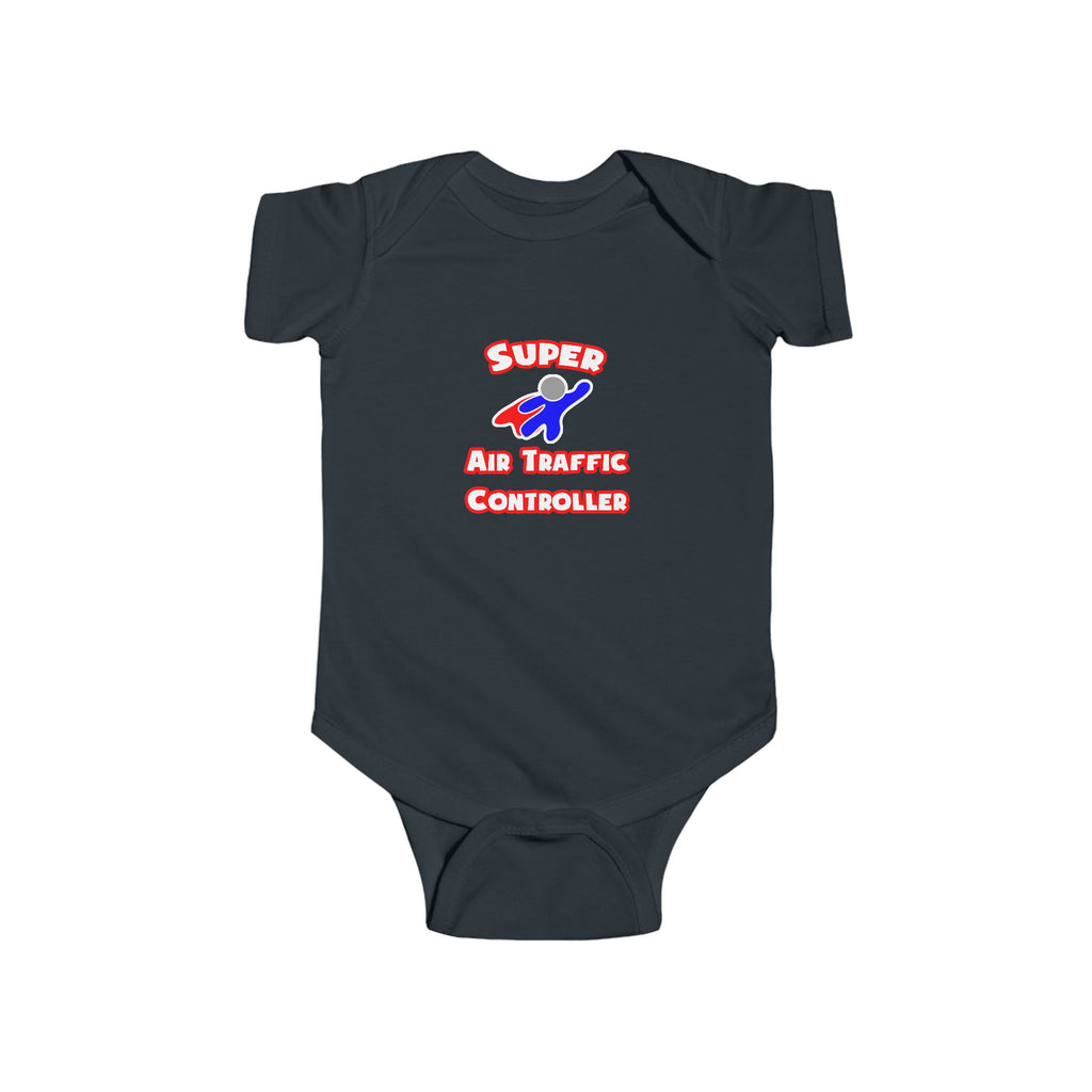 Super Air Traffic Controller - Infant Fine Jersey Bodysuit