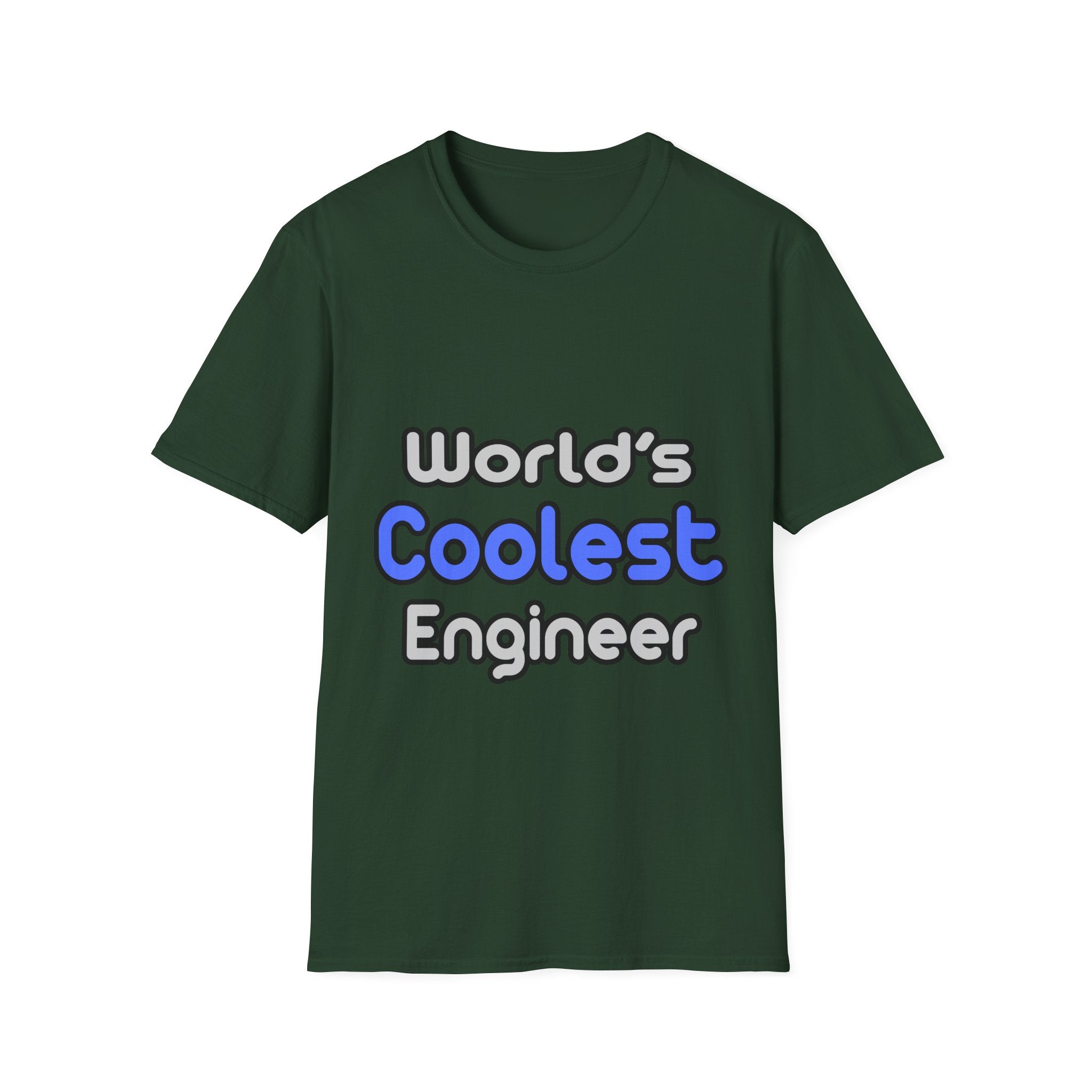 World's Coolest Engineer - Unisex Softstyle T-Shirt