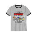 Teacher .. OMG WTF LOL - Unisex Cotton Ringer T-Shirt