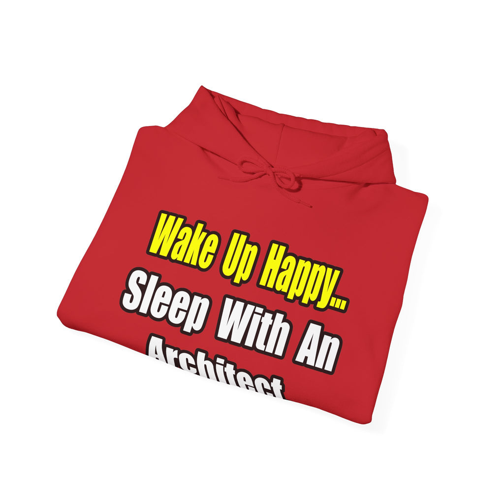Sleep With an Architect - Unisex Heavy Blend™ Hooded Sweatshirt