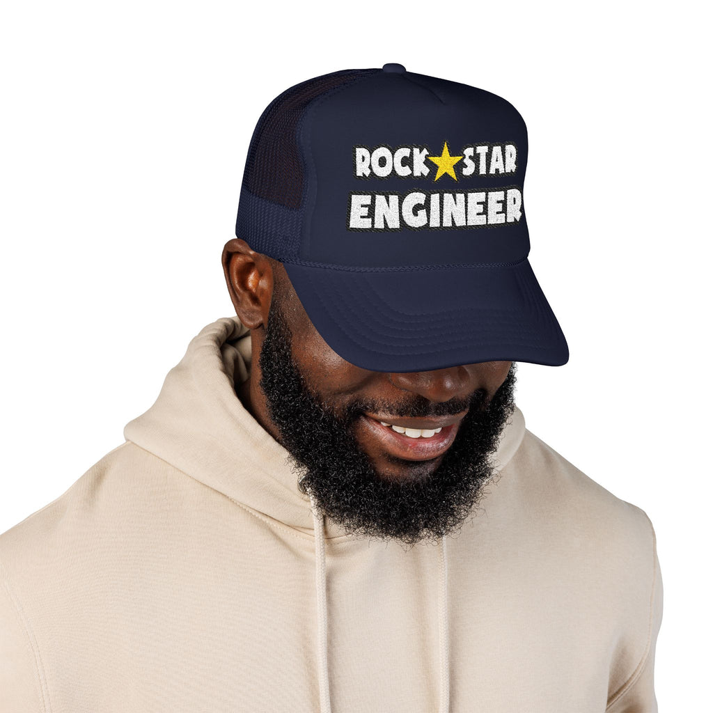 Rock Star Engineer (2) - Foam Trucker Hat