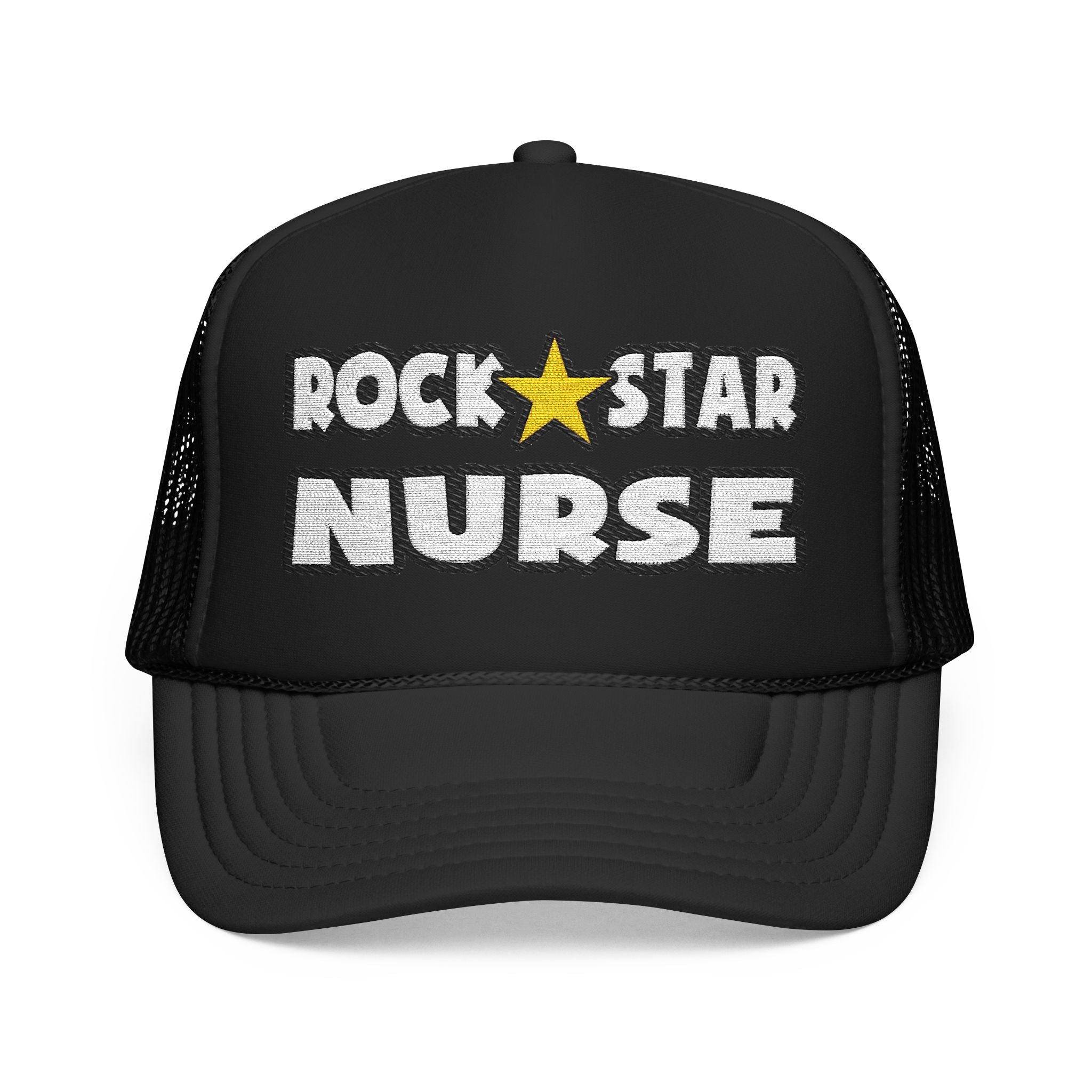 Rock Star Nurse (2) - Foam Trucker Hat