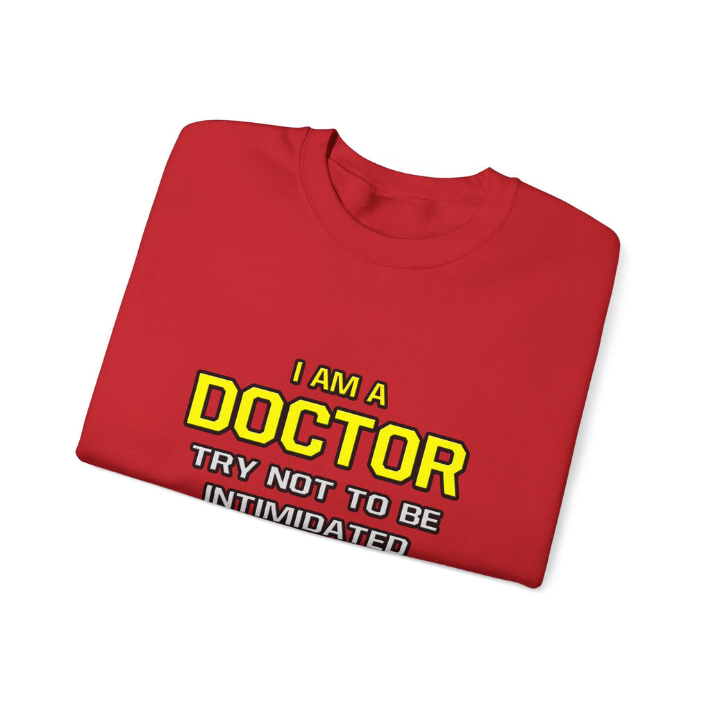 Doctor...Superior Intelligence - Unisex Heavy Blend™ Crewneck Sweatshirt