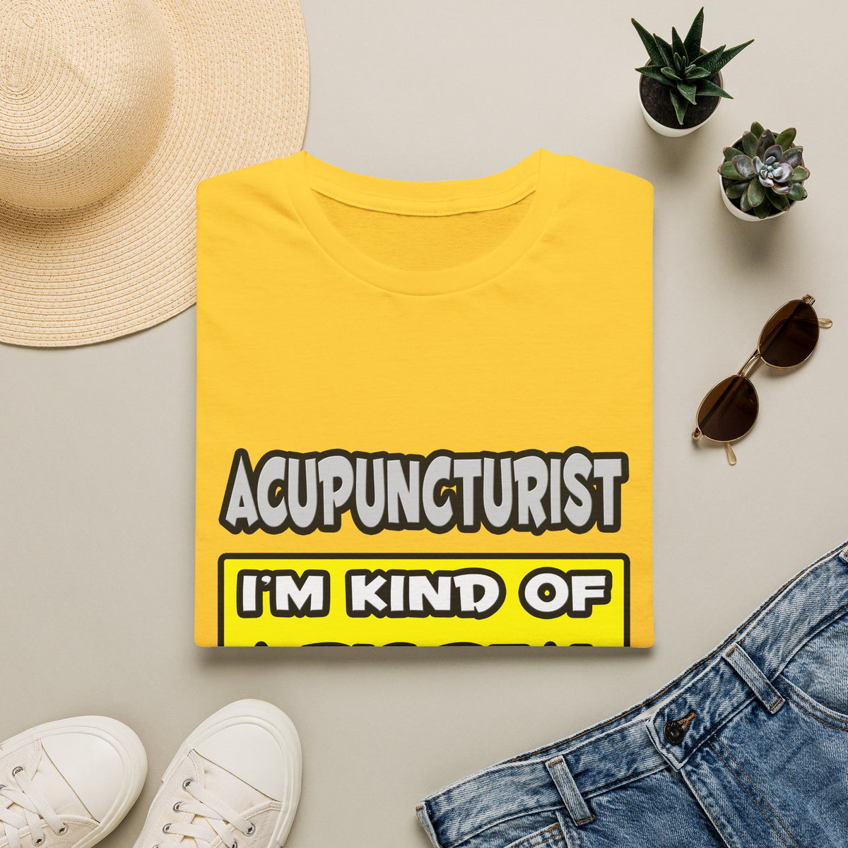 Acupuncturist .. I'm Kind of a Big Deal - Unisex Softstyle T-Shirt