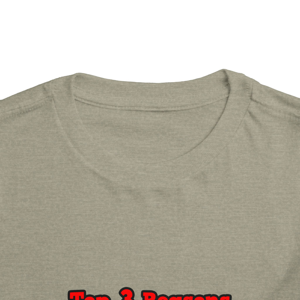 3 Reasons I Love Being a Teacher - Toddler Short Sleeve Tee