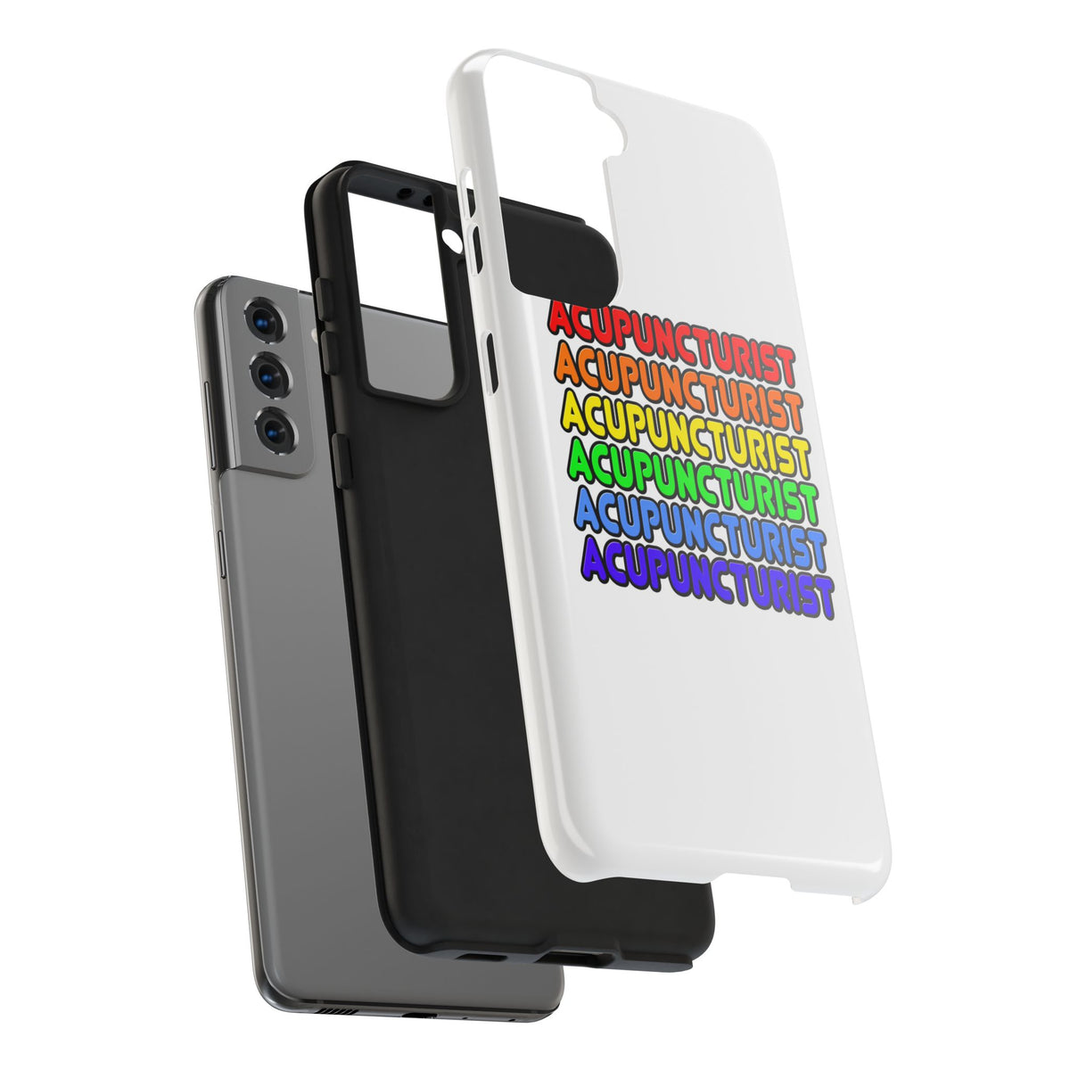 Rainbow Acupuncturist - Tough Phone Cases