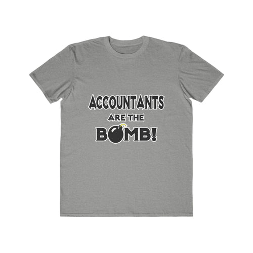 Accountants Are The Bomb! - Men's Lightweight Fashion Tee
