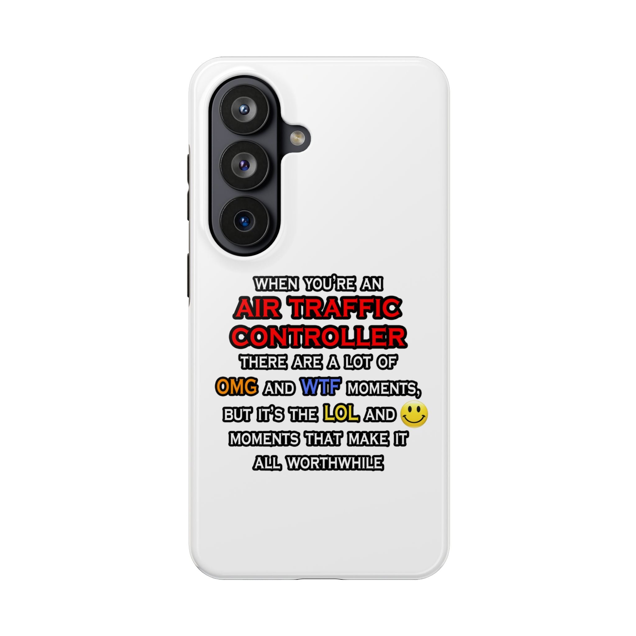 Funny Air Traffic Controller ... OMG WTF LOL - Tough Phone Cases