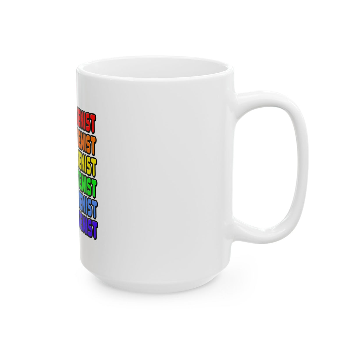 Rainbow Dental Hygienist - Ceramic Mug, (11oz, 15oz)