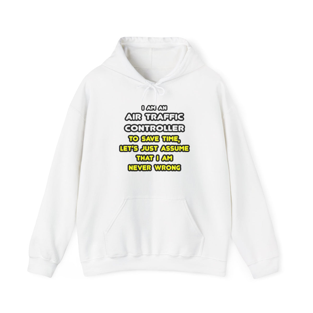 Funny Air Traffic Controller T Shirts - Unisex Heavy Blend™ Hooded Sweatshirt
