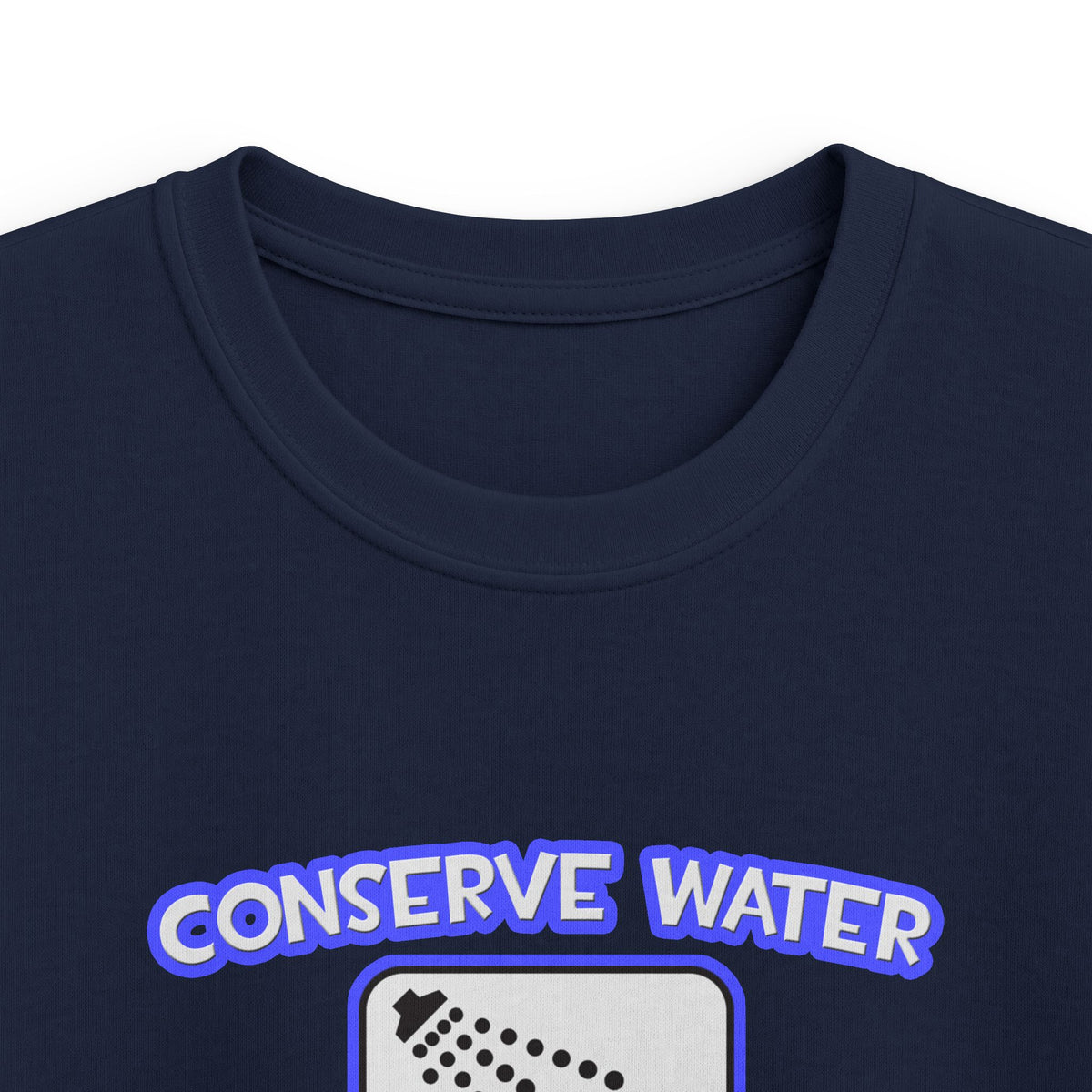 Conserve Water .. Shower With Dental Hygienist - Kids Softstyle Tee