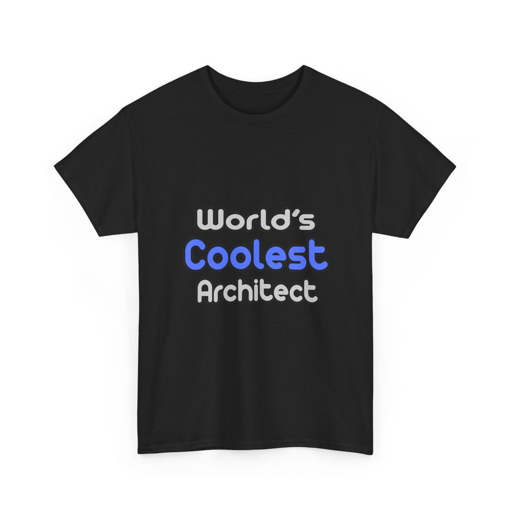 World's Coolest Architect - Unisex Heavy Cotton Tee
