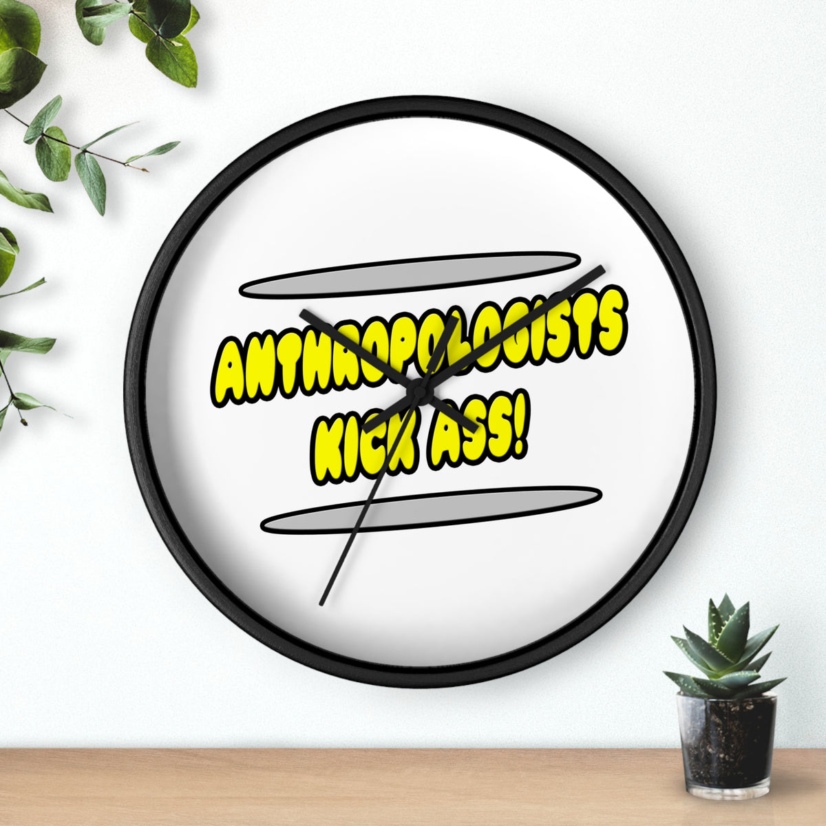 Anthropologists Kick Ass! - Wall Clock